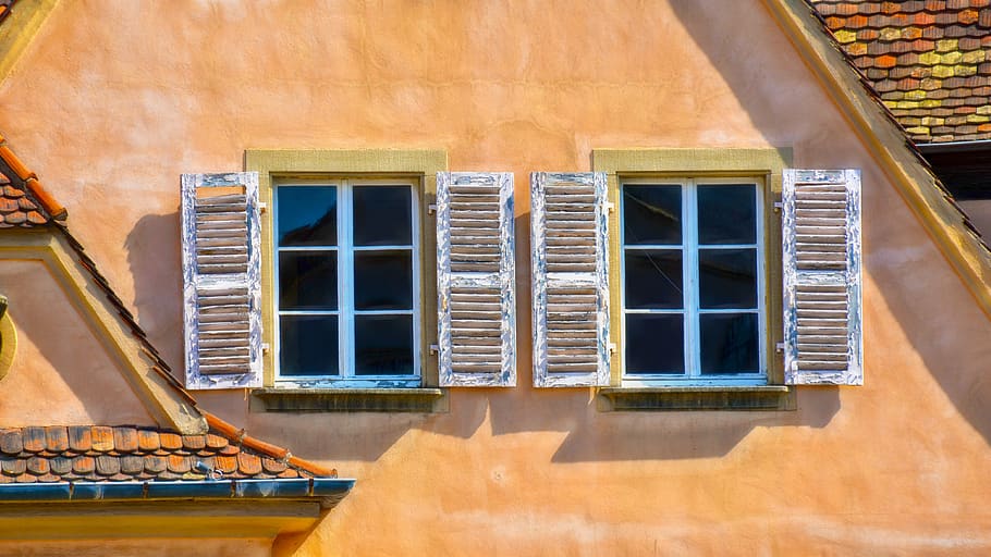 house, window, architecture, wall, wood, building, old, balcony HD wallpaper