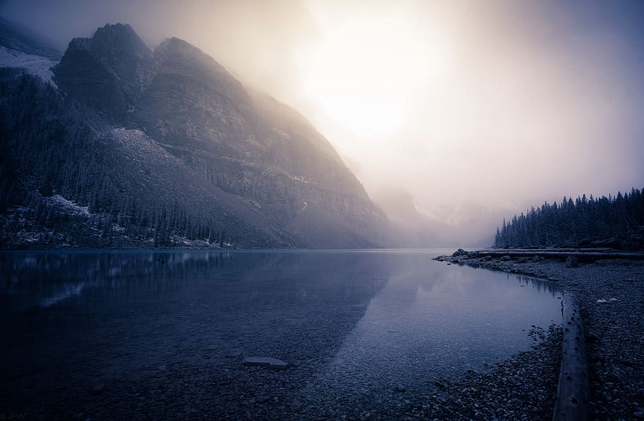 Banff National Park, water, scenics - nature, lake, beauty in nature HD wallpaper