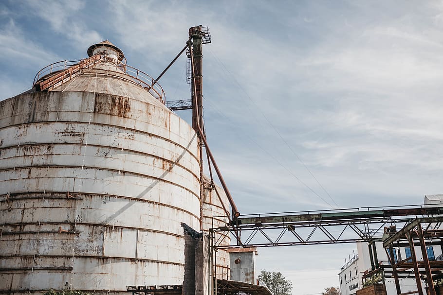 waco, magnolia, landscape, factory, industry, low angle view HD wallpaper