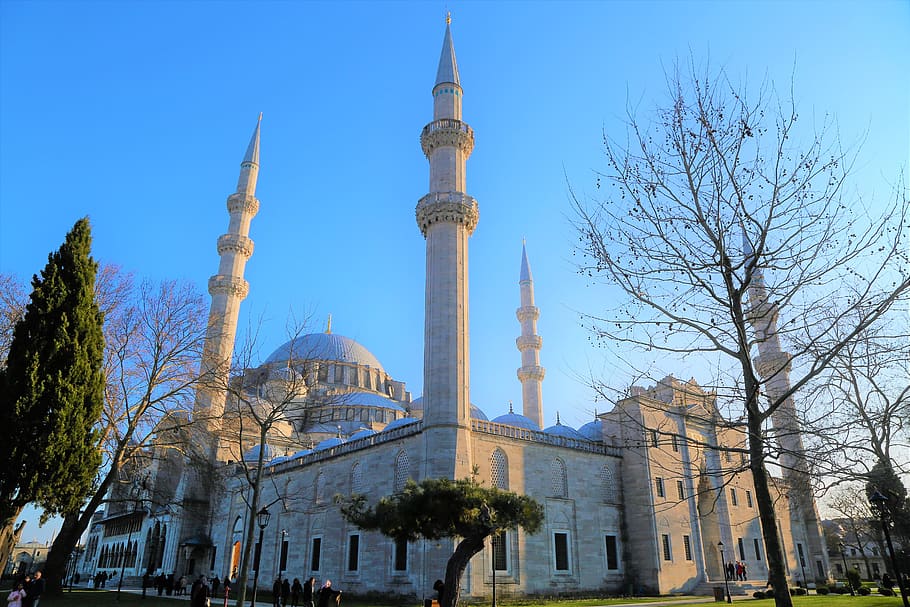 süleymaniye, the minarets, islam, religion, cami, istanbul, HD wallpaper
