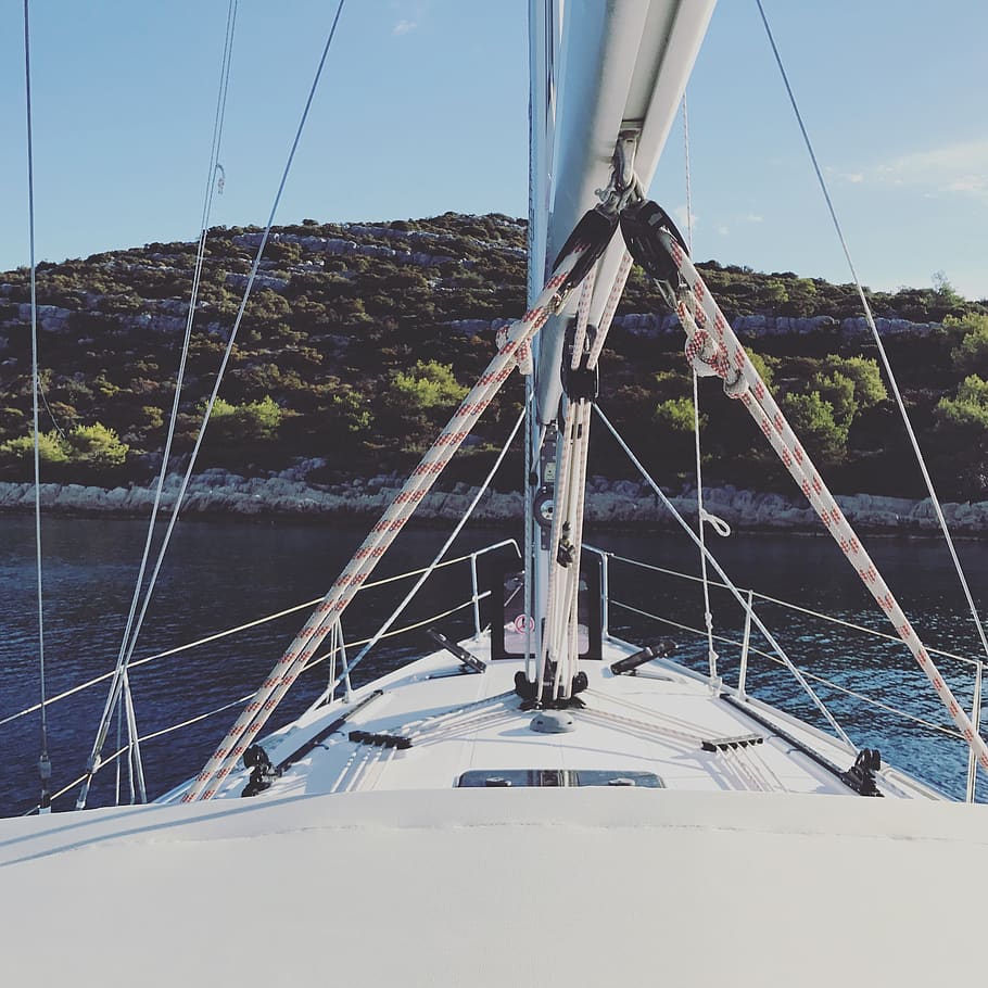 boat, bow, vela, transportation, mode of transportation, water HD wallpaper