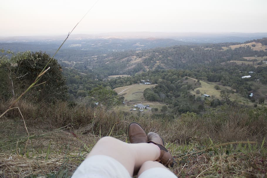 australia, queensland, view, explore, feet, boots, shoes, outback HD wallpaper