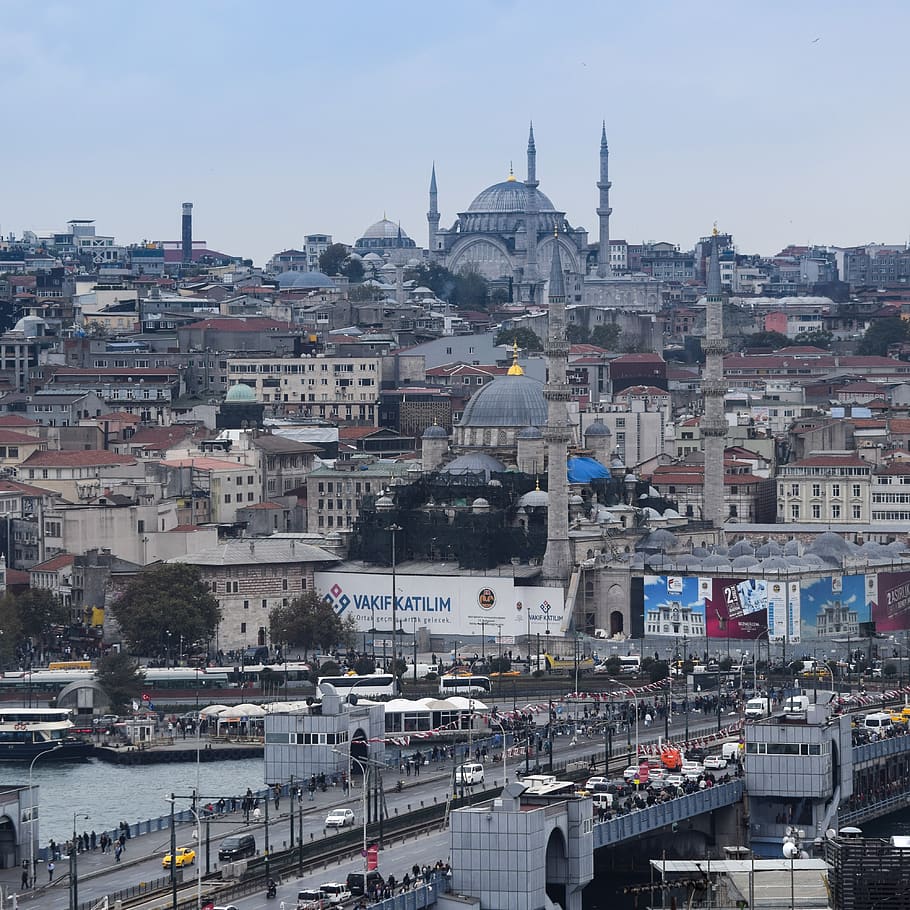 turkey, istanbul, architecture, background, building, mosque, HD wallpaper