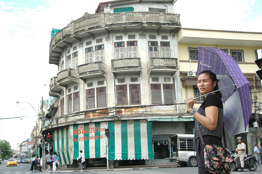 thailand, ban mo, building exterior, architecture, built structure HD wallpaper