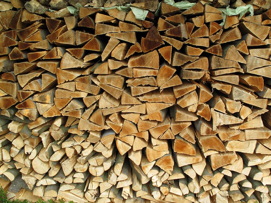 wood, fire wood, stack, texture, background, abundance, full frame HD wallpaper