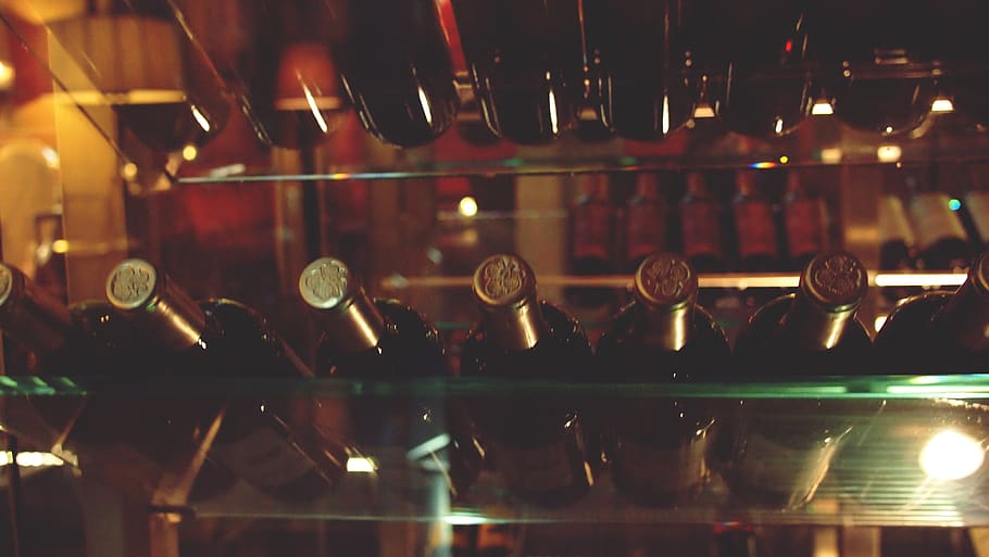 wine, cellar, bottles, alcohol, collection, refreshment, indoors HD wallpaper