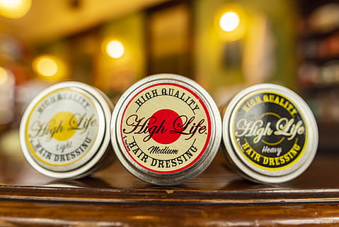 three bottle caps, gouda, netherlands, high life pomade, beer HD wallpaper
