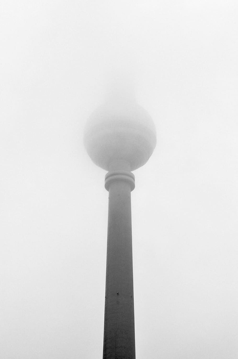 architecture, low angle view, built structure, sky, fog, no people HD wallpaper