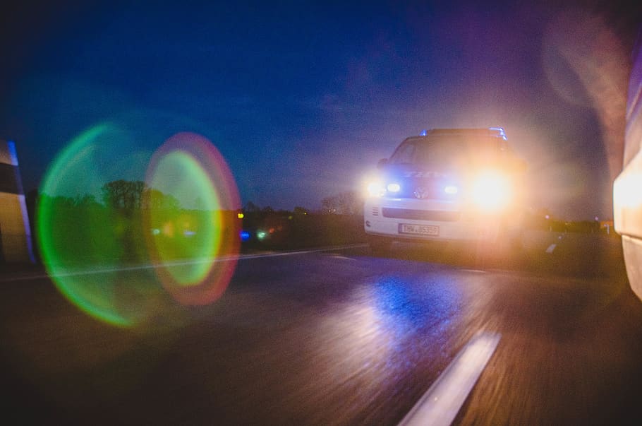 light, flare, sphere, bubble, vehicle, car, automobile, transportation HD wallpaper