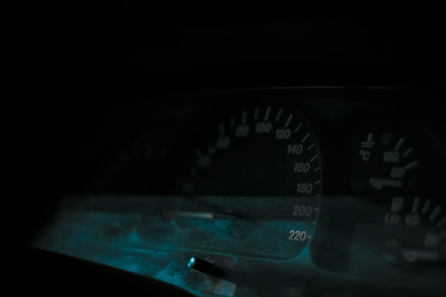 gauge, light, car, blue, speed, cars, tachometer, cockpit, flare HD wallpaper