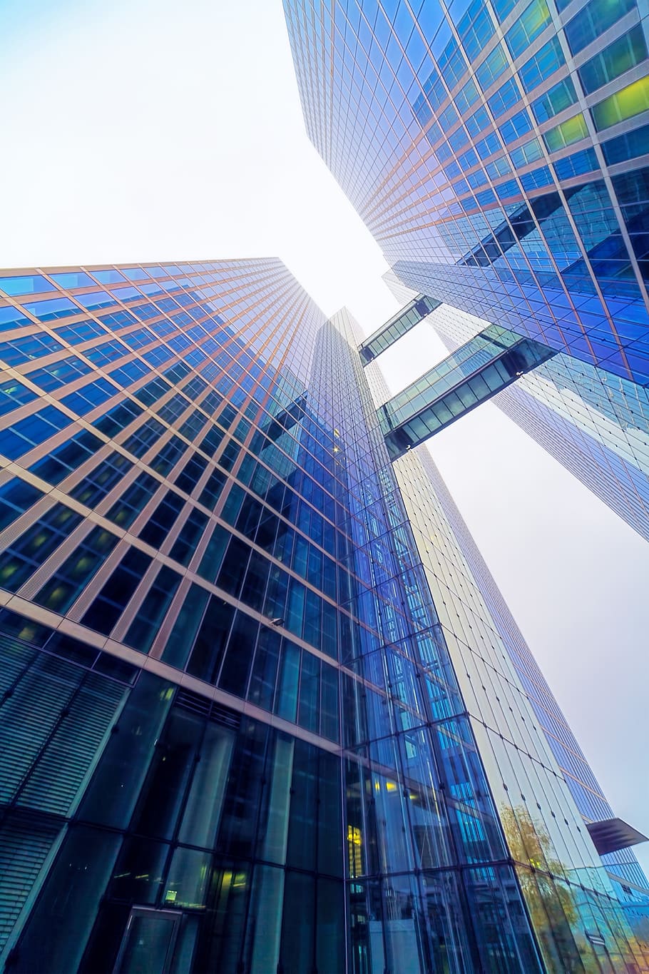 office, glass, architecture, skyscraper, futuristic, modern HD wallpaper