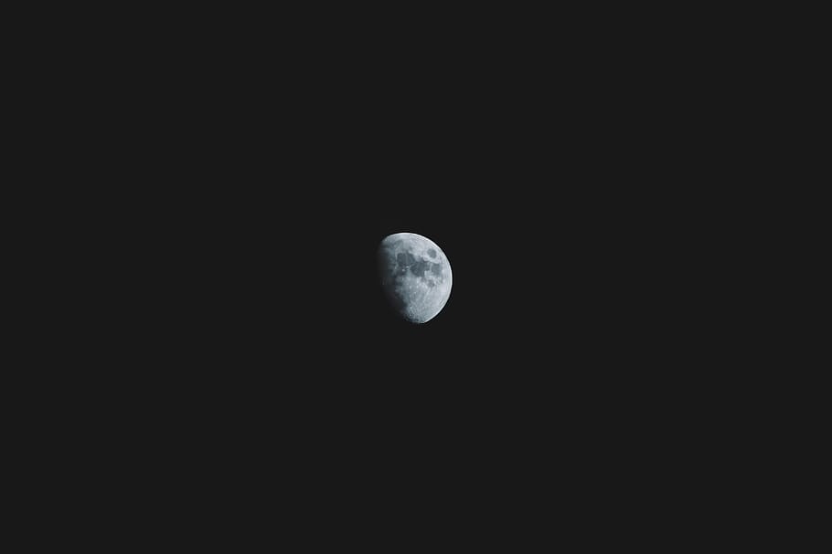 moon, luna, sky, night, space, astronomy, beauty in nature HD wallpaper