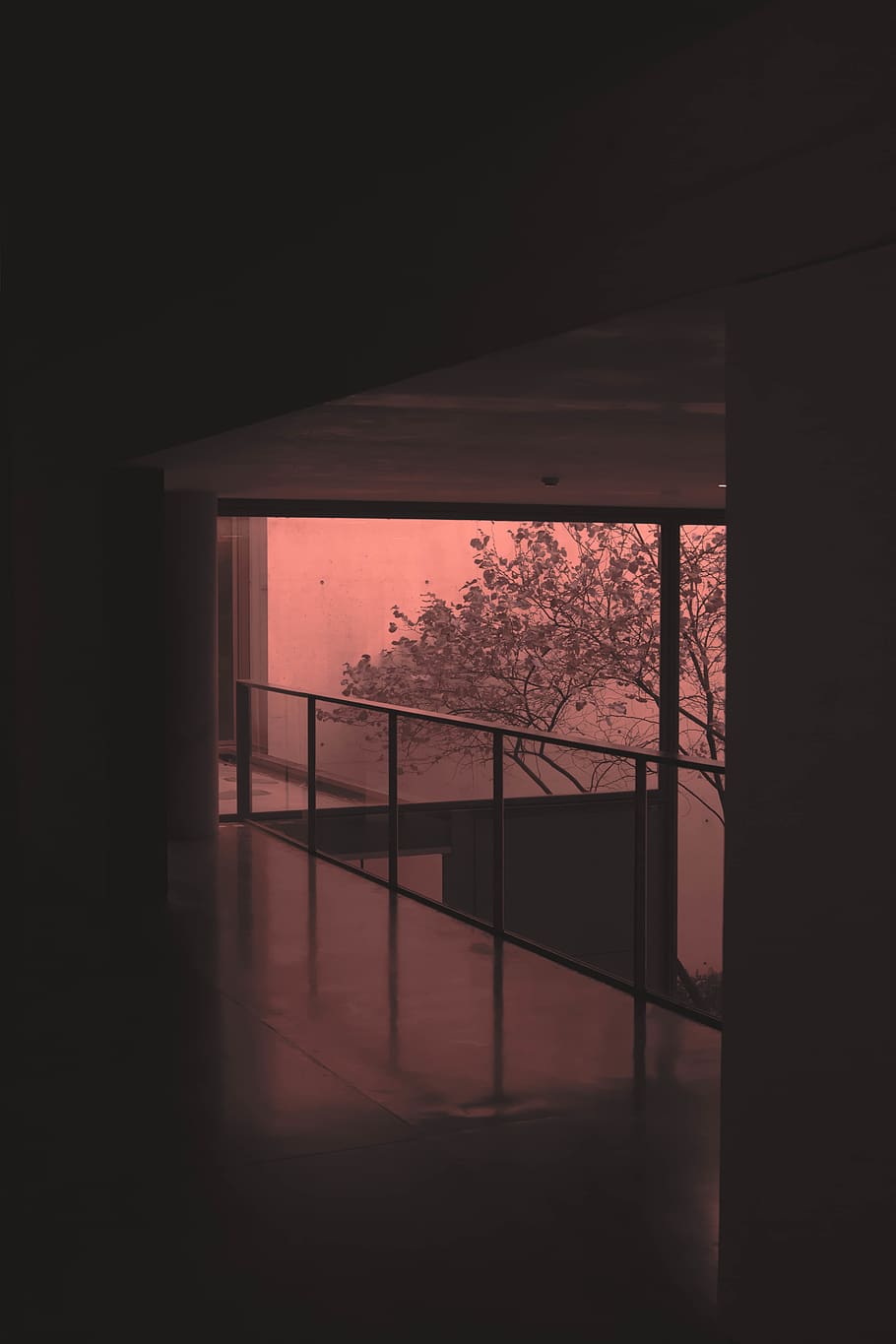 black metal handrail, architecture, built structure, no people HD wallpaper