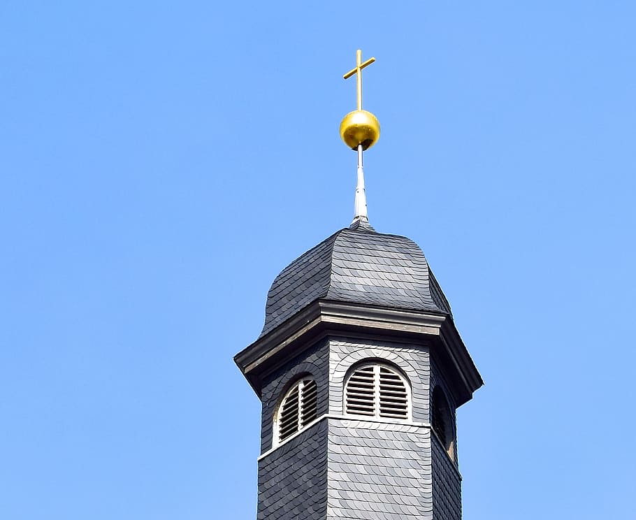 cross, sky, architecture, religion, church, building exterior HD wallpaper