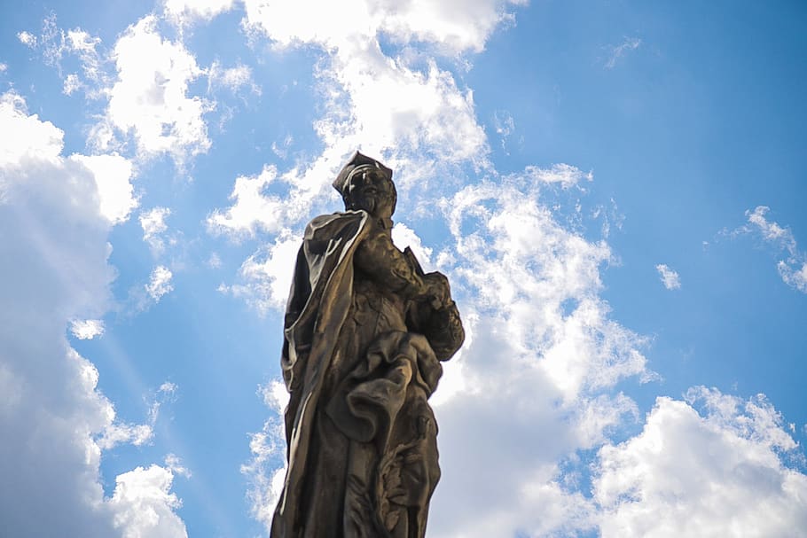 prague 1, czechia, old, explore, statue, prague 7, exploring HD wallpaper