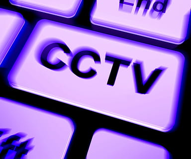 CCTV Keyboard Showing Camera Monitoring Or Online Surveillance HD wallpaper