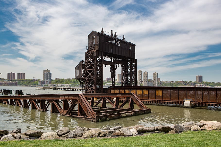 pier 1, united states, hudson, new york, ny, machine, built structure, HD wallpaper