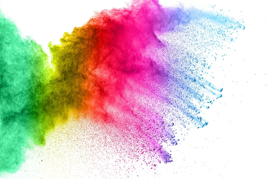 HD wallpaper: color, holi, dust, background, explode, powder, abstract,  black | Wallpaper Flare