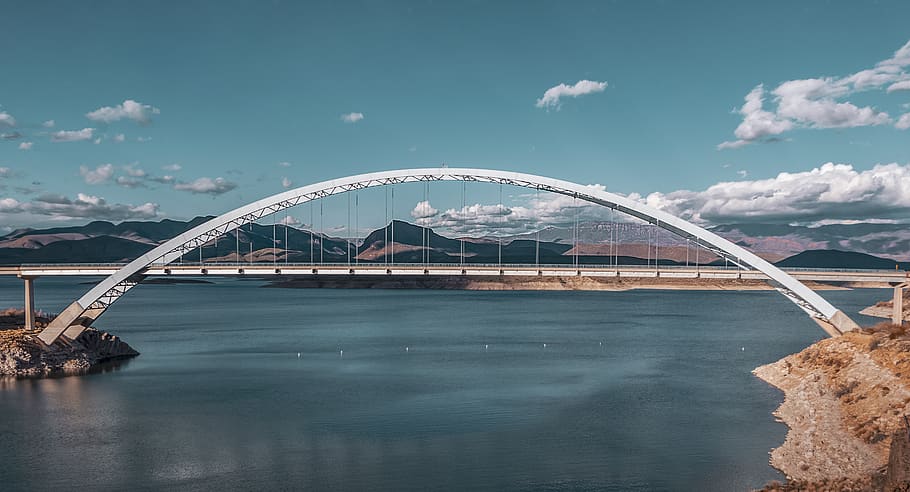 Roosevelt Bridge, building, architecture, arch bridge, arched HD wallpaper