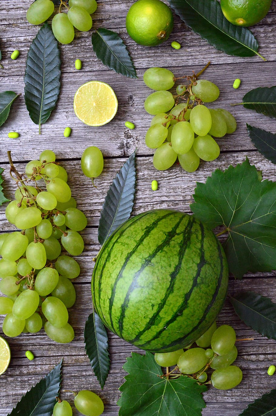 green, melon, fruit, watermelon, food, vitamins, fine, mature HD wallpaper