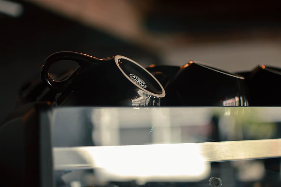 espresso, coffee, cup, machine, close up, drink, food, cappucino HD wallpaper
