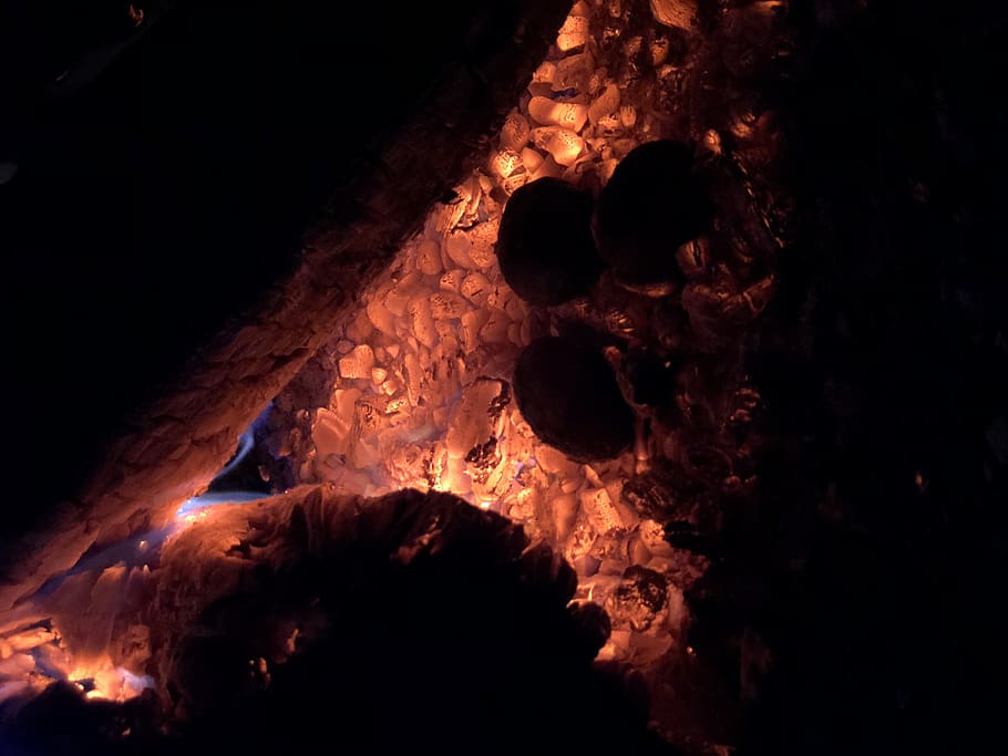 flame, bonfire, outdoors, nature, mountain, iran, talesh, fire for dom HD wallpaper