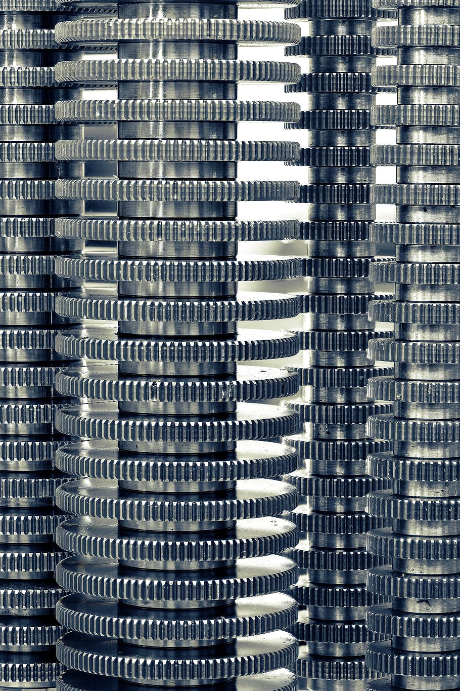 gears, mechanical engineering, technology, mechanics, metal HD wallpaper