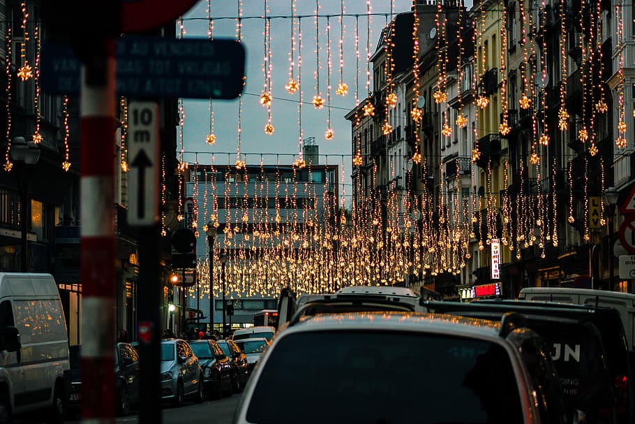vehicle on road, automobile, car, transportation, city, urban HD wallpaper
