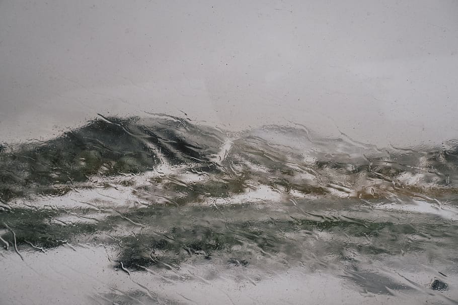 iceland, snow, cold, winter, rain, glass, abstract, window HD wallpaper