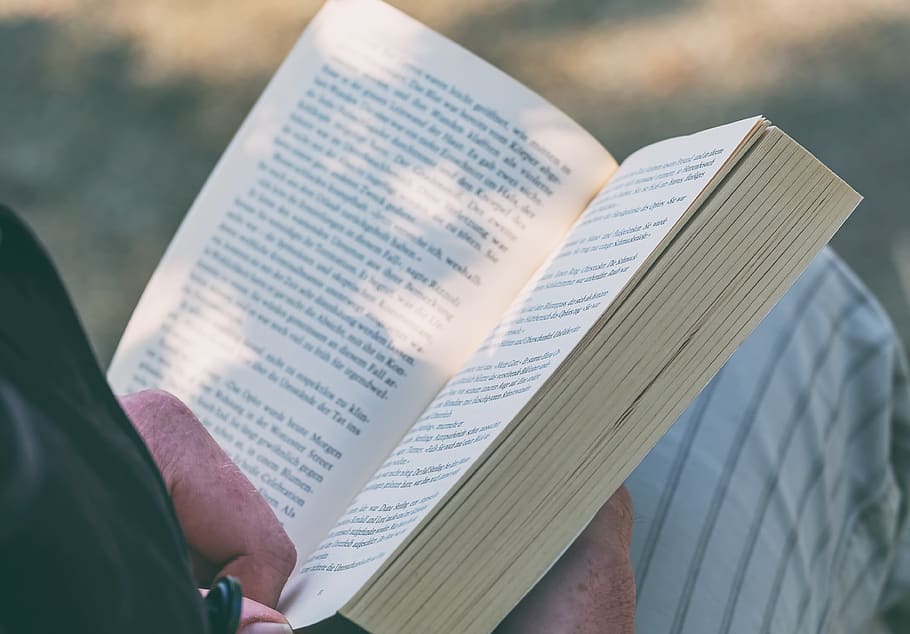 book, book pages, read, out, nature, literature, light, shadow HD wallpaper