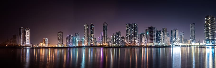 building, structure, sky, infrastructure, establishment, hotel HD wallpaper