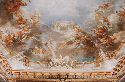 Hd Wallpaper Renaissance Painting Ceiling The Ceiling
