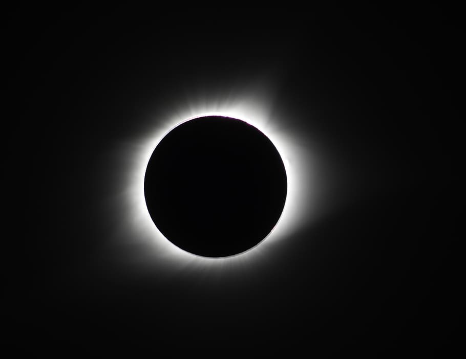 eclipse, solar eclipse, sun, moon, astronomy, stars, darkness HD wallpaper