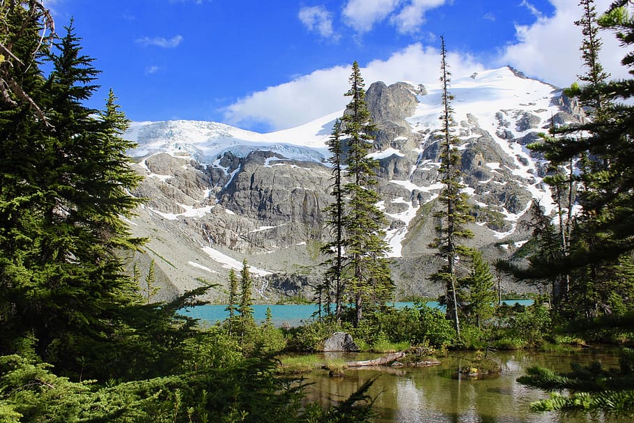canada, mount currie, joffre lakes provincial park, westcoast