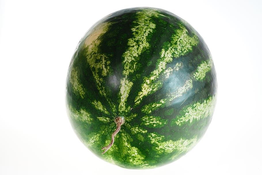 watermelon, isolated, white, dietfood, healthyfood, eat, vitamin HD wallpaper
