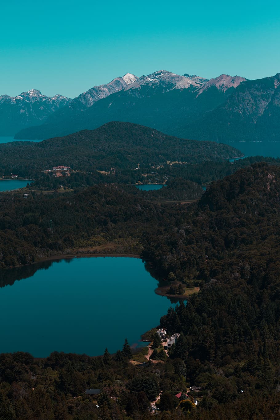 mountain, nature, outdoors, mountain range, bariloche, argentina HD wallpaper