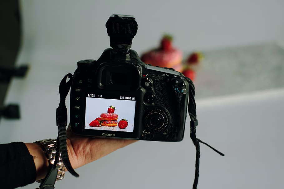digital camera, photography themes, technology, human hand, photographing HD wallpaper