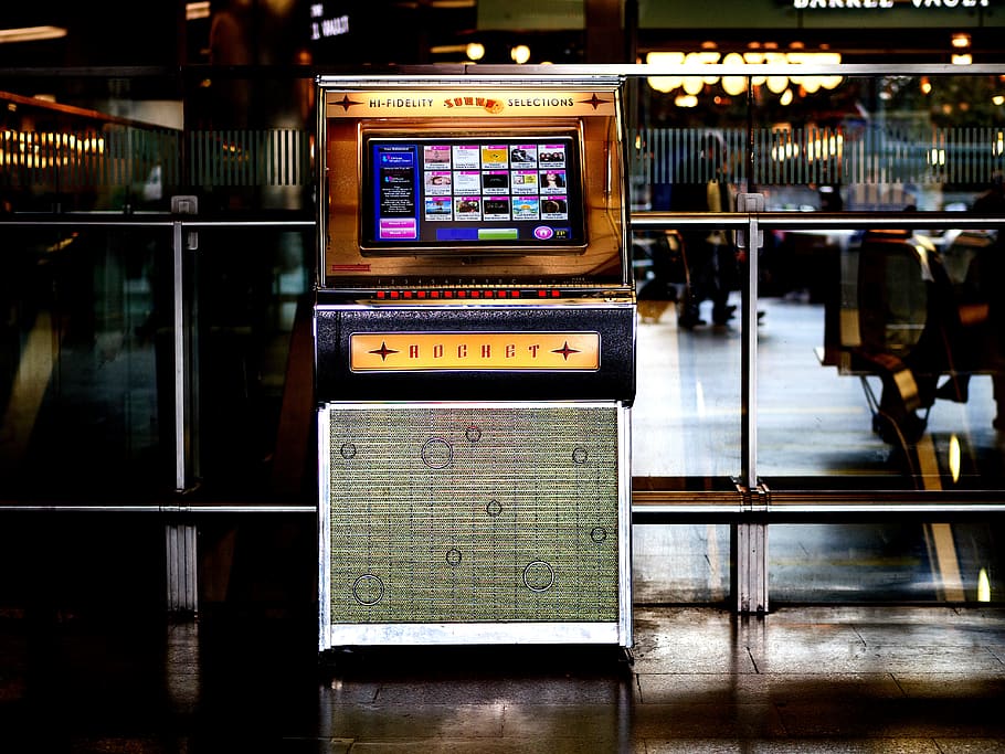 gray and brown slot machine, gambling, game, united kingdom, london, HD wallpaper