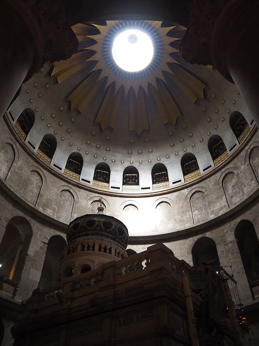building, architecture, window, skylight, crypt, apse, dome HD wallpaper