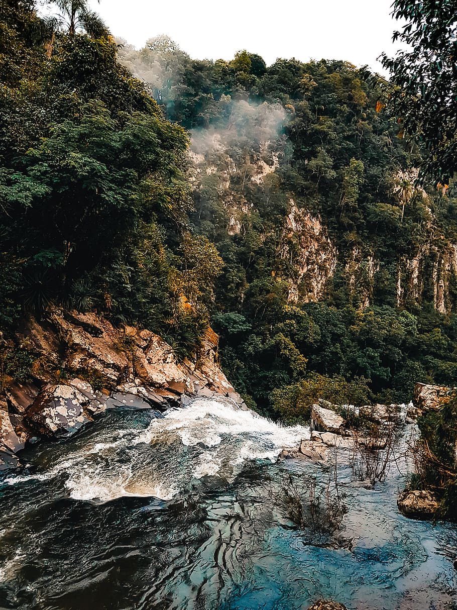 Green Mountain, landscape, nature, outdoors, river, scenic, tree HD wallpaper