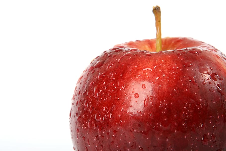 apple, red, fresh, fruit, nature, sweet, food and drink, healthy eating HD wallpaper