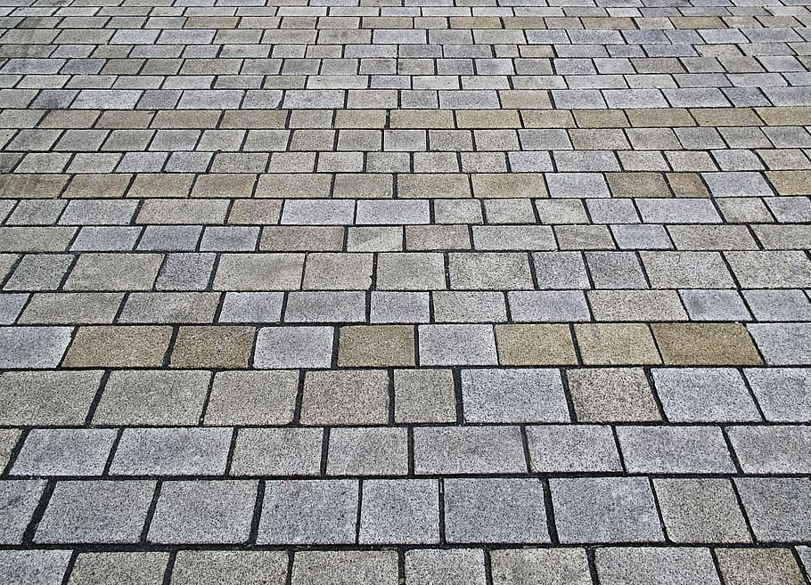 patch, paving stone texture, paving stones, paved, background HD wallpaper