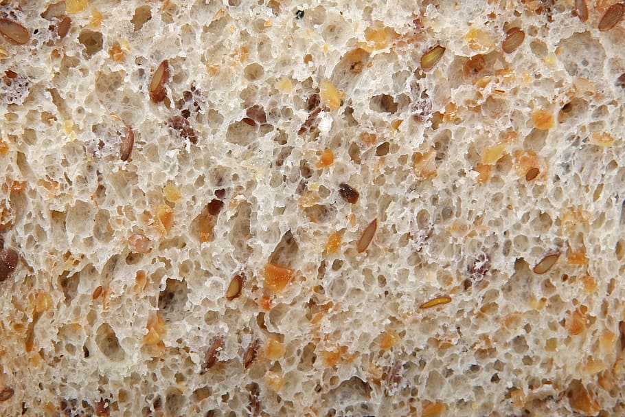 bread, food, appetite, slice, bake, baked, backgrounds, full frame HD wallpaper