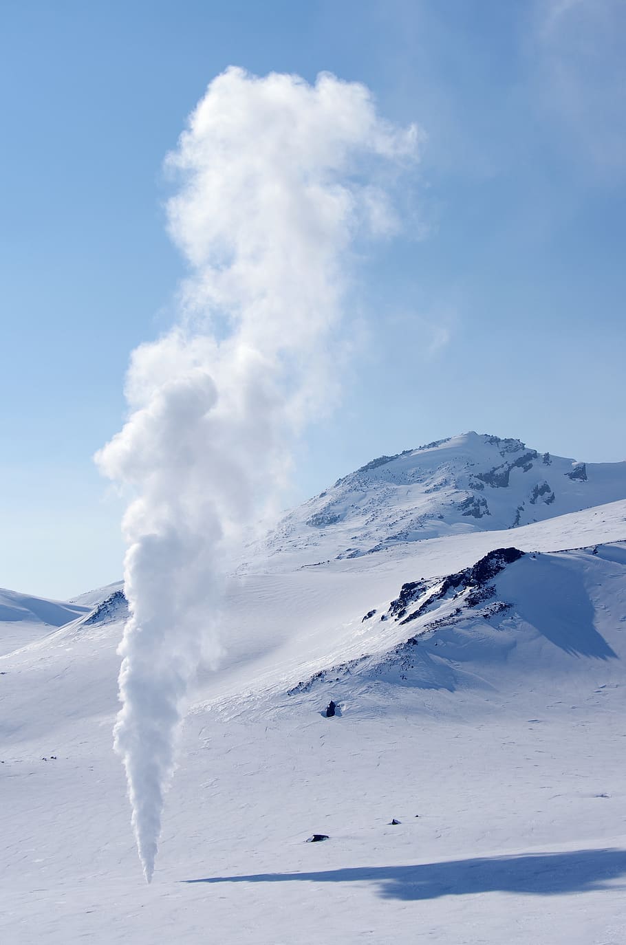 pairs, jet, post, fumarole, well, thermal spring, hot land HD wallpaper