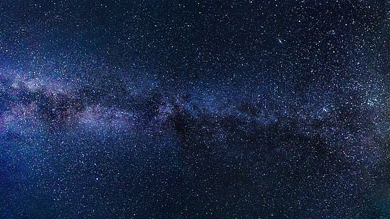 Blue Universe, astrology, astronomy, background image, dark, evening HD wallpaper