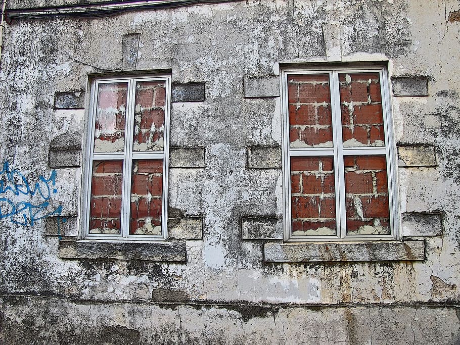 residence, window, construction, architecture, keep, stone HD wallpaper