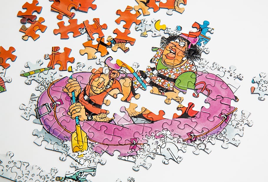 jigsaw puzzle, leisure, piece, game, toy, solution, play, problem, HD wallpaper