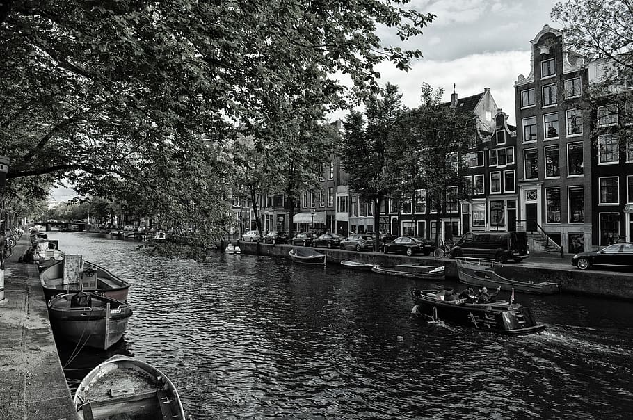 netherlands, amsterdam, nautical vessel, water, transportation HD wallpaper