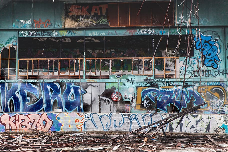 urban, graffiti, art and craft, architecture, built structure HD wallpaper