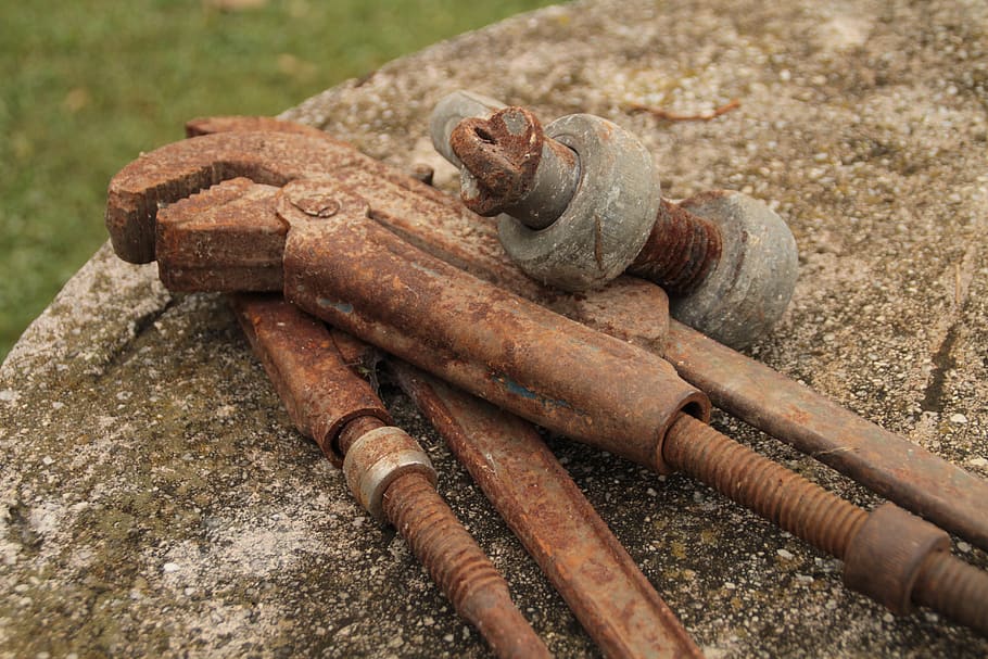 tools, rust, metal, rusty, no people, day, focus on foreground HD wallpaper